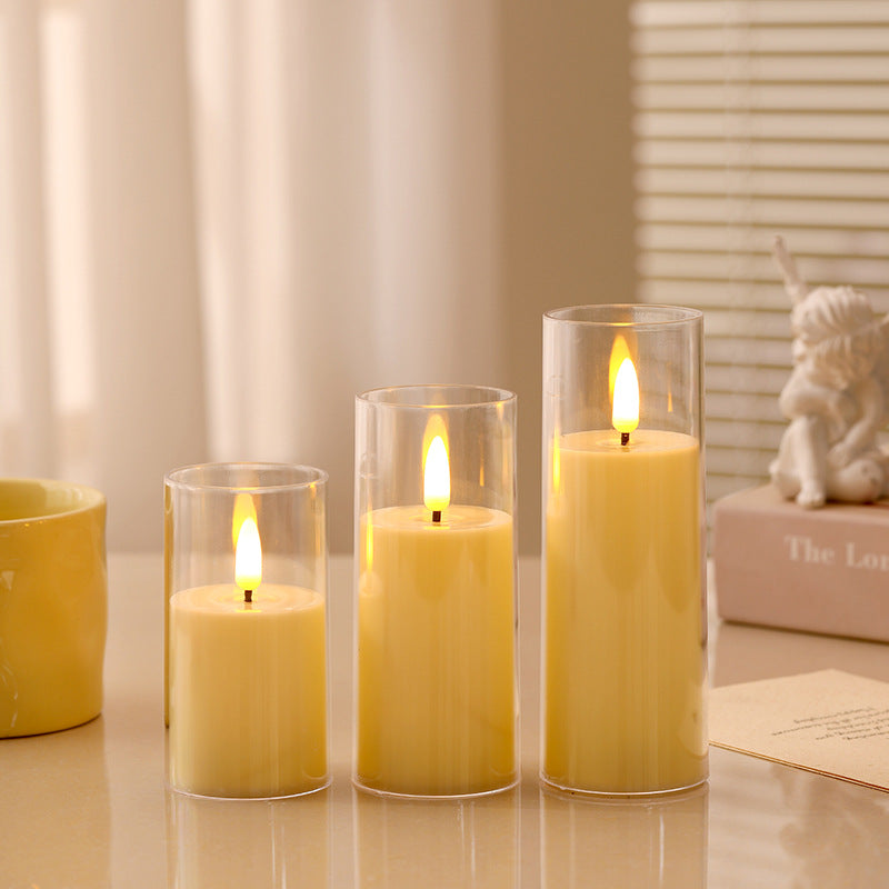 Decorative LED Candle Set with Timer