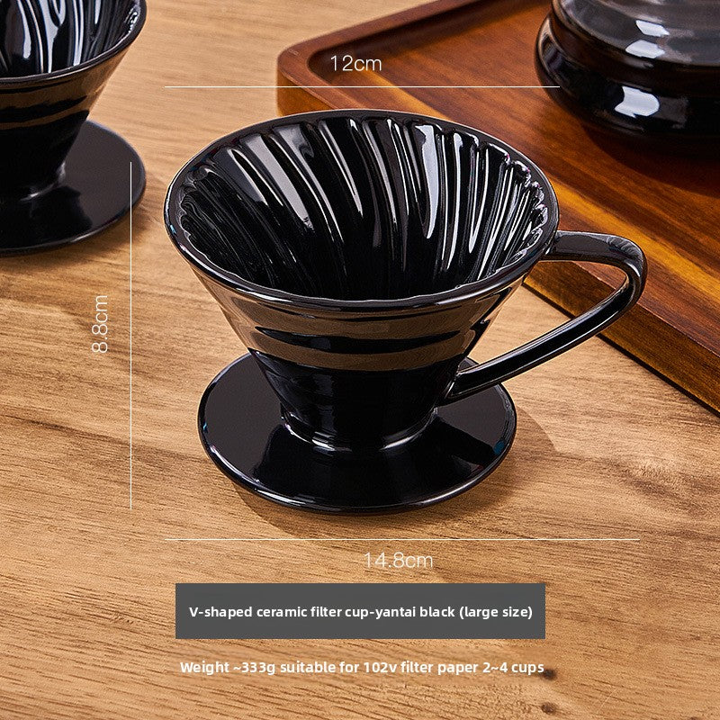Pour-Over Coffee Dripper & Filter Set