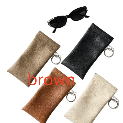 Minimalist Sunglasses Case with Cleaning Cloth