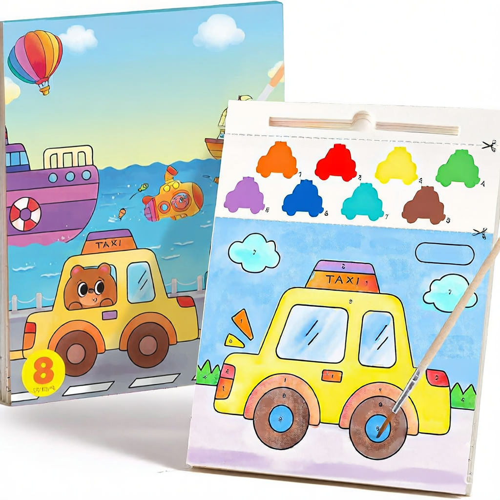 Reusable Water Coloring Book for Kids