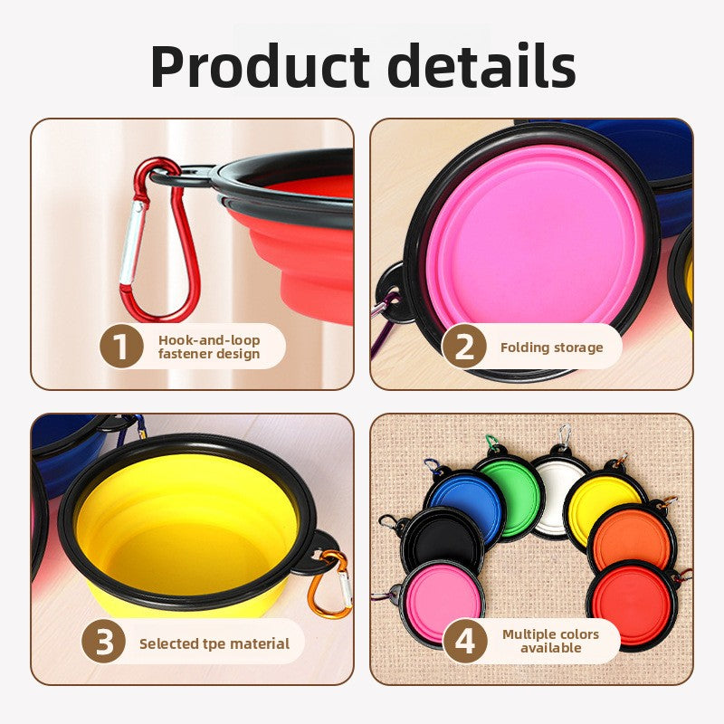 Collapsible Pet Travel Bowl