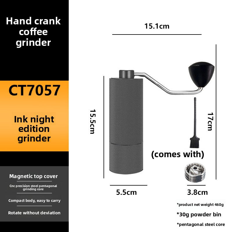 Manual Ceramic Burr Coffee Grinder