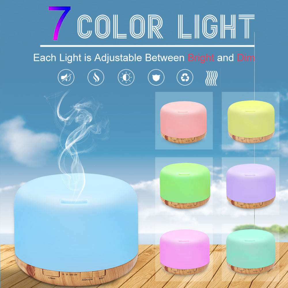 Wood Grain Aromatherapy Diffuser