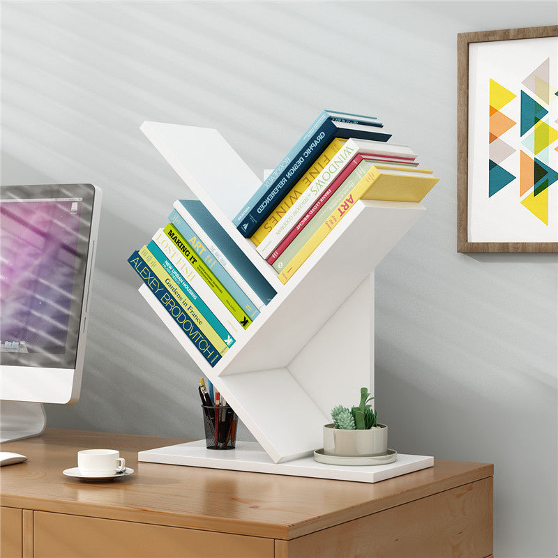Desktop Bookshelf Multi-Layer Storage Rack