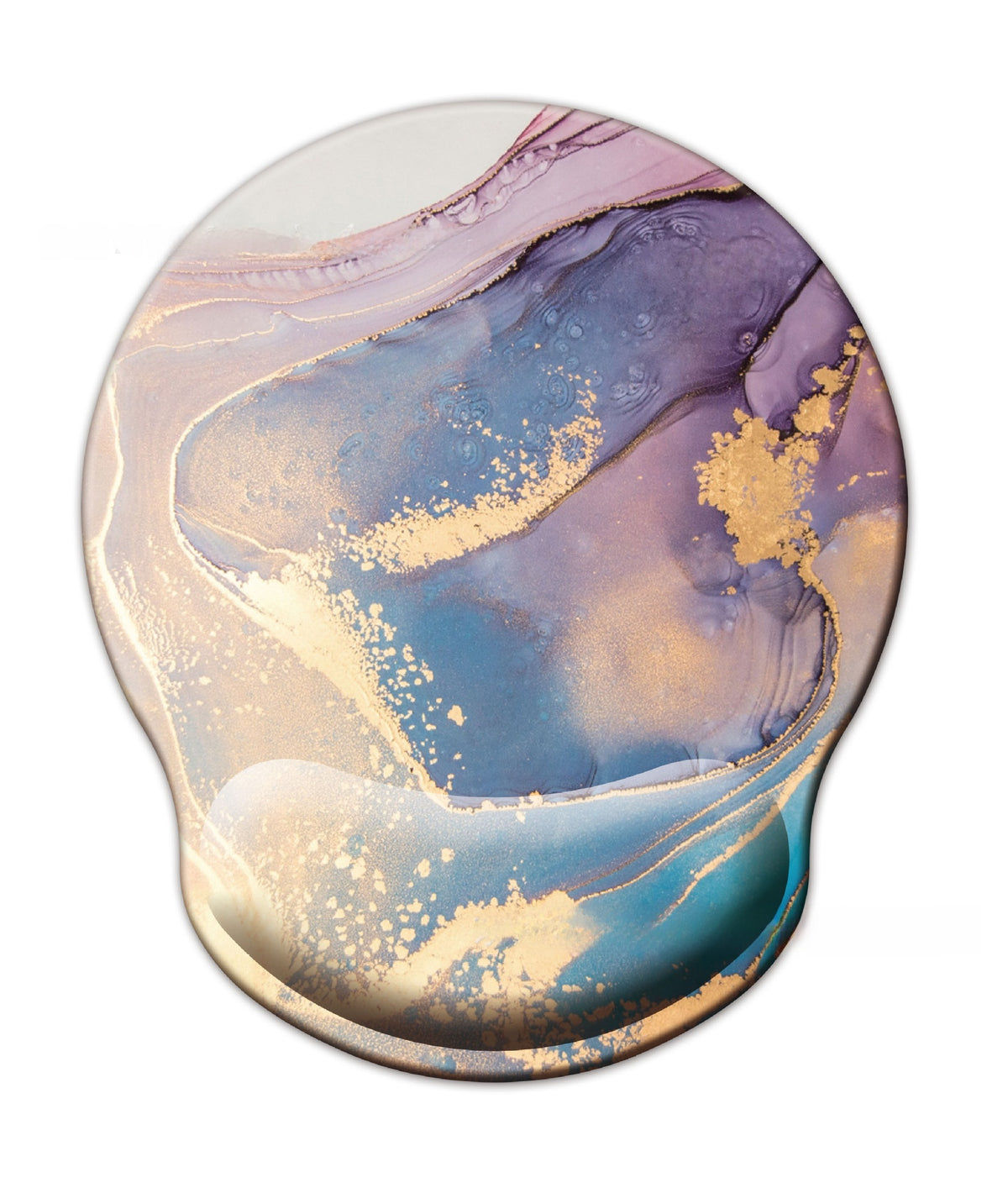 Memory Foam Mouse Pad & Wrist Rest Set