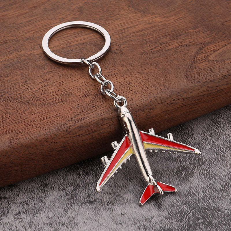 Aviation Zinc Alloy Keychain