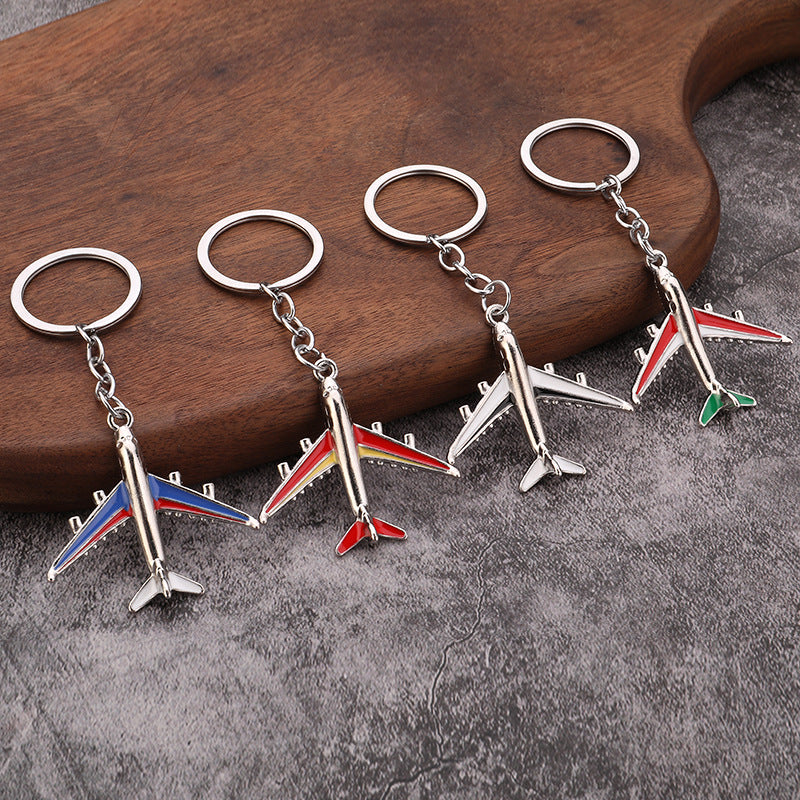 Aviation Zinc Alloy Keychain