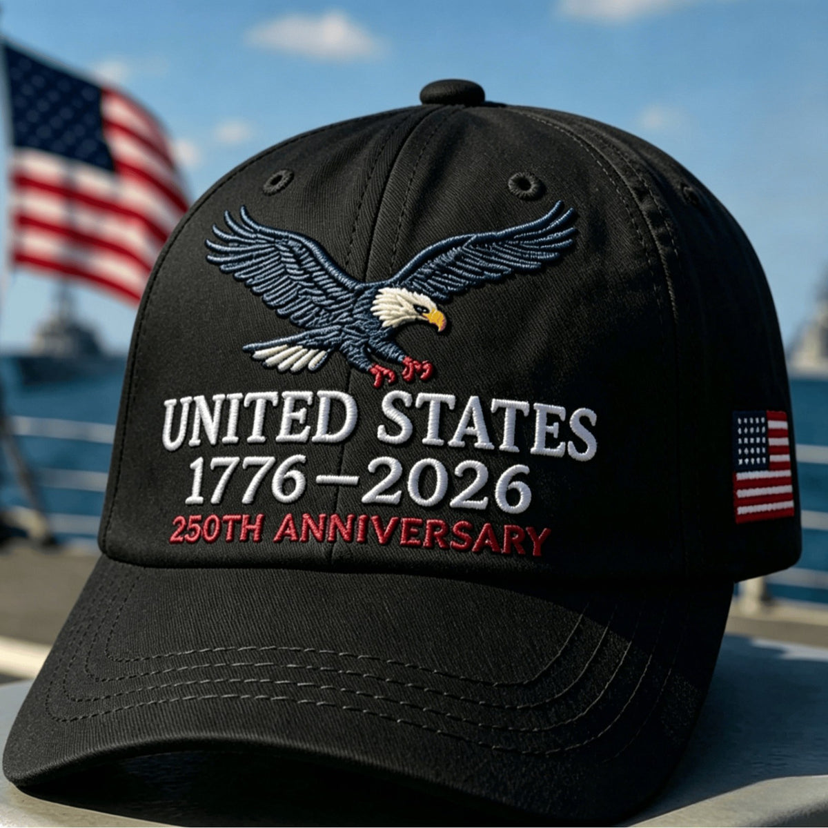 Embroidered Baseball Cap - Adjustable Fit