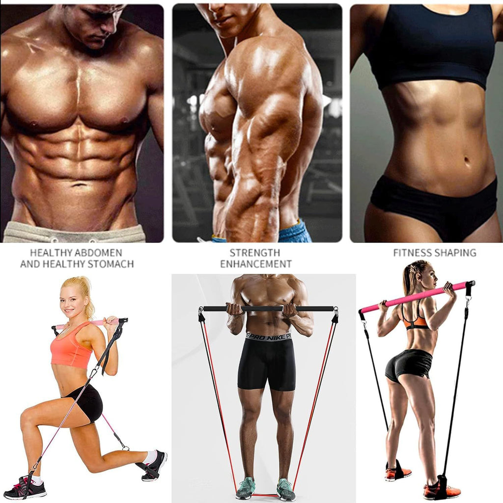 Adjustable Pilates Resistance Bar