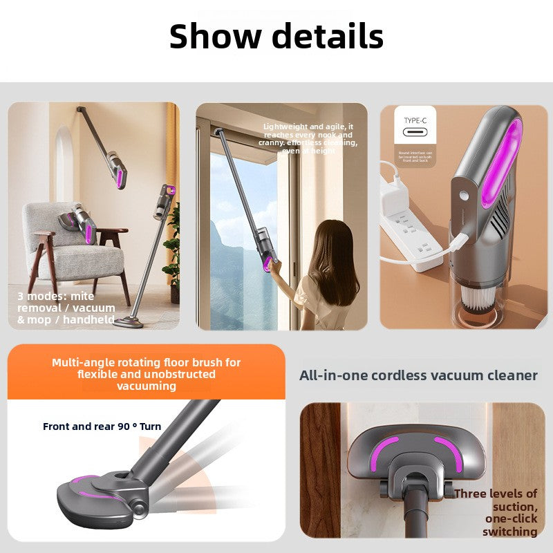 Cordless Handheld Vacuum with Attachments