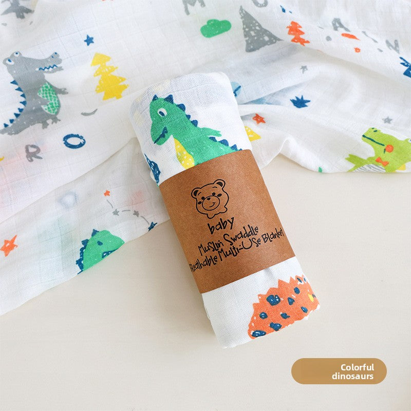 Bamboo Cotton Muslin Swaddle Blanket