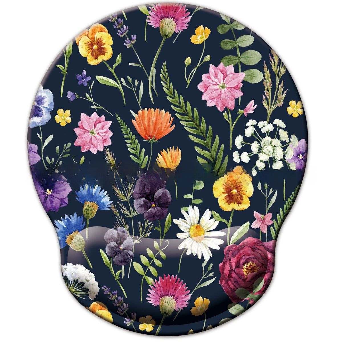 Memory Foam Mouse Pad & Wrist Rest Set