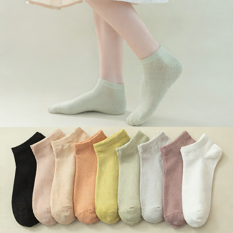 Women's Anti-Slip Cotton Ankle Socks