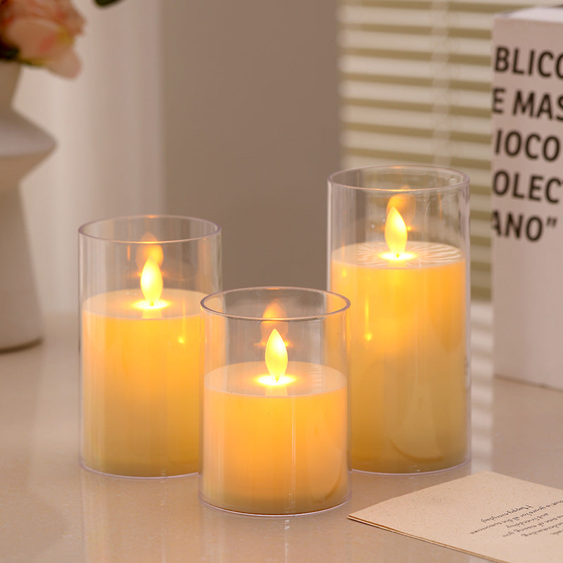 Decorative LED Candle Set with Timer