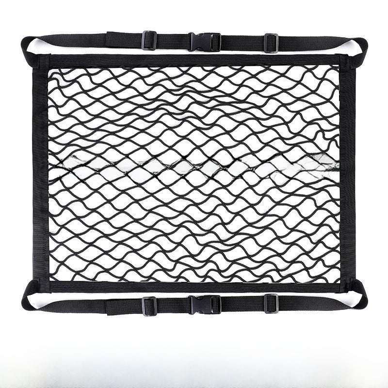 Dual-Layer Car Trunk Storage Net