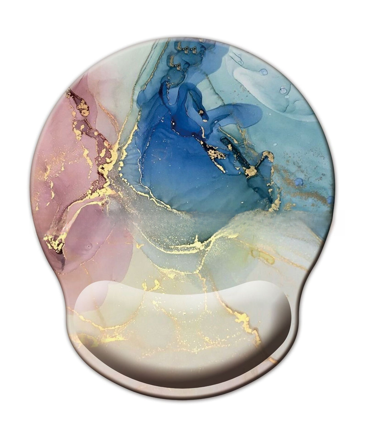 Memory Foam Mouse Pad & Wrist Rest Set