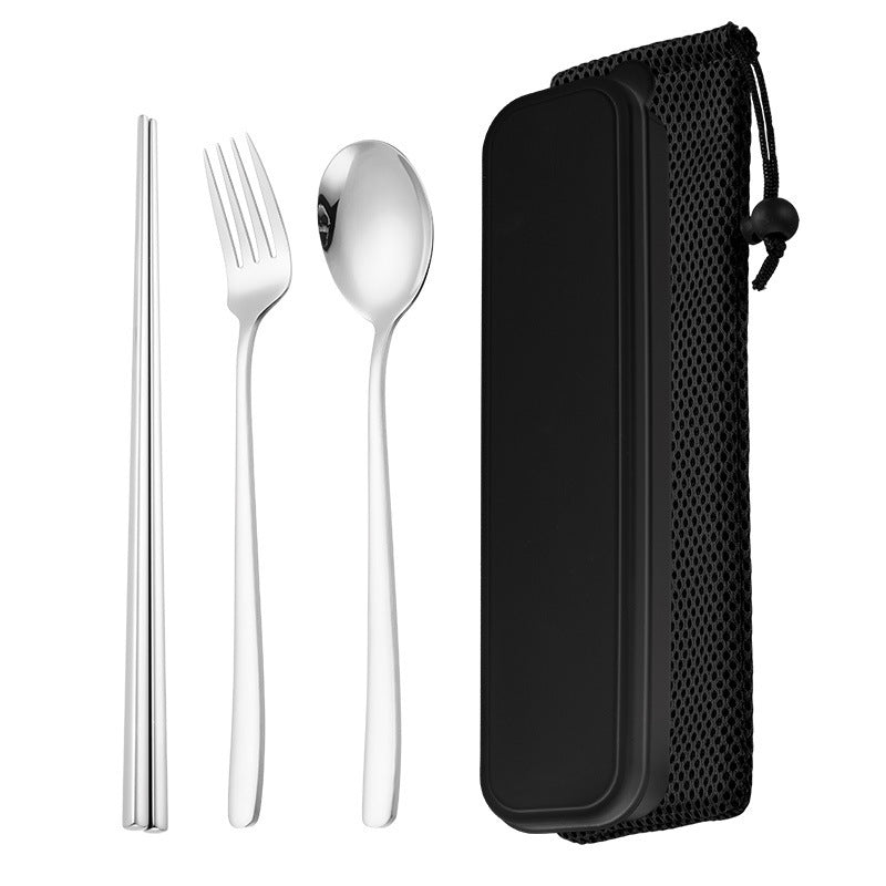 Portable Stainless Steel Tableware Set
