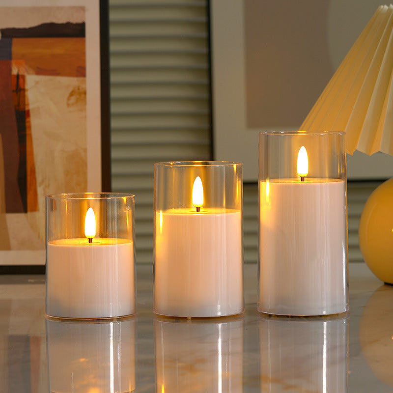 Decorative LED Candle Set with Timer