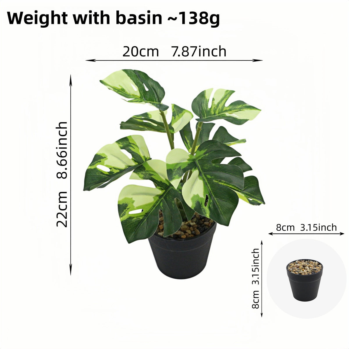 Faux Greenery Decor Set