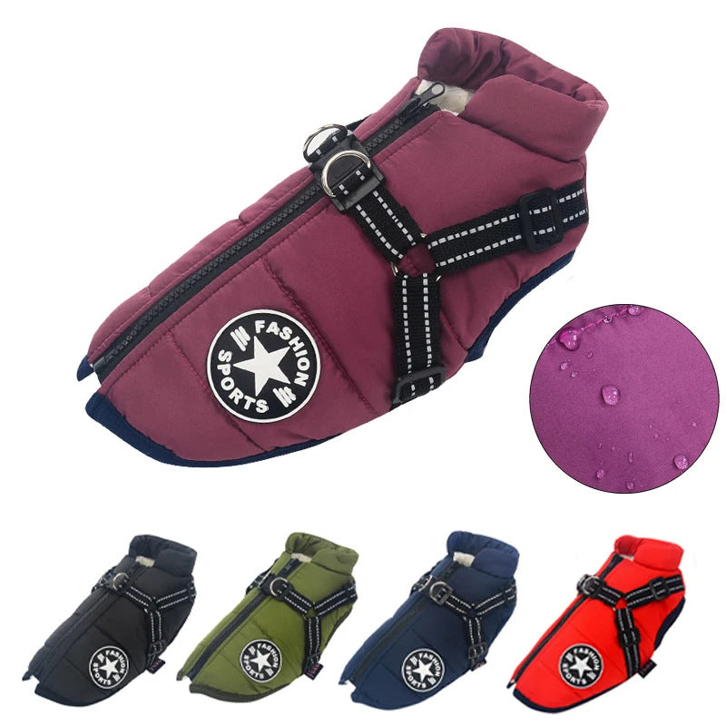 Waterproof Reflective Dog Winter Coat