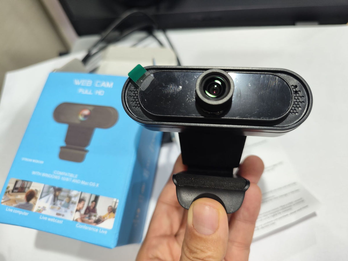 1080p Webcam with Ring Light