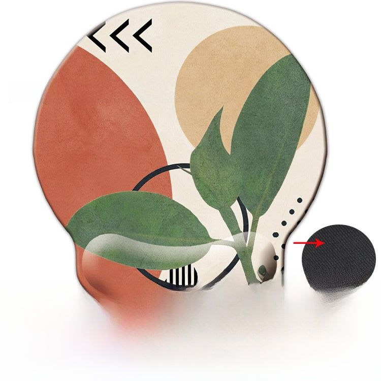 Memory Foam Mouse Pad & Wrist Rest Set