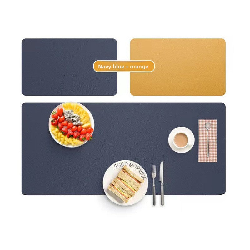 Waterproof Leather Desk Mat & Mouse Pad