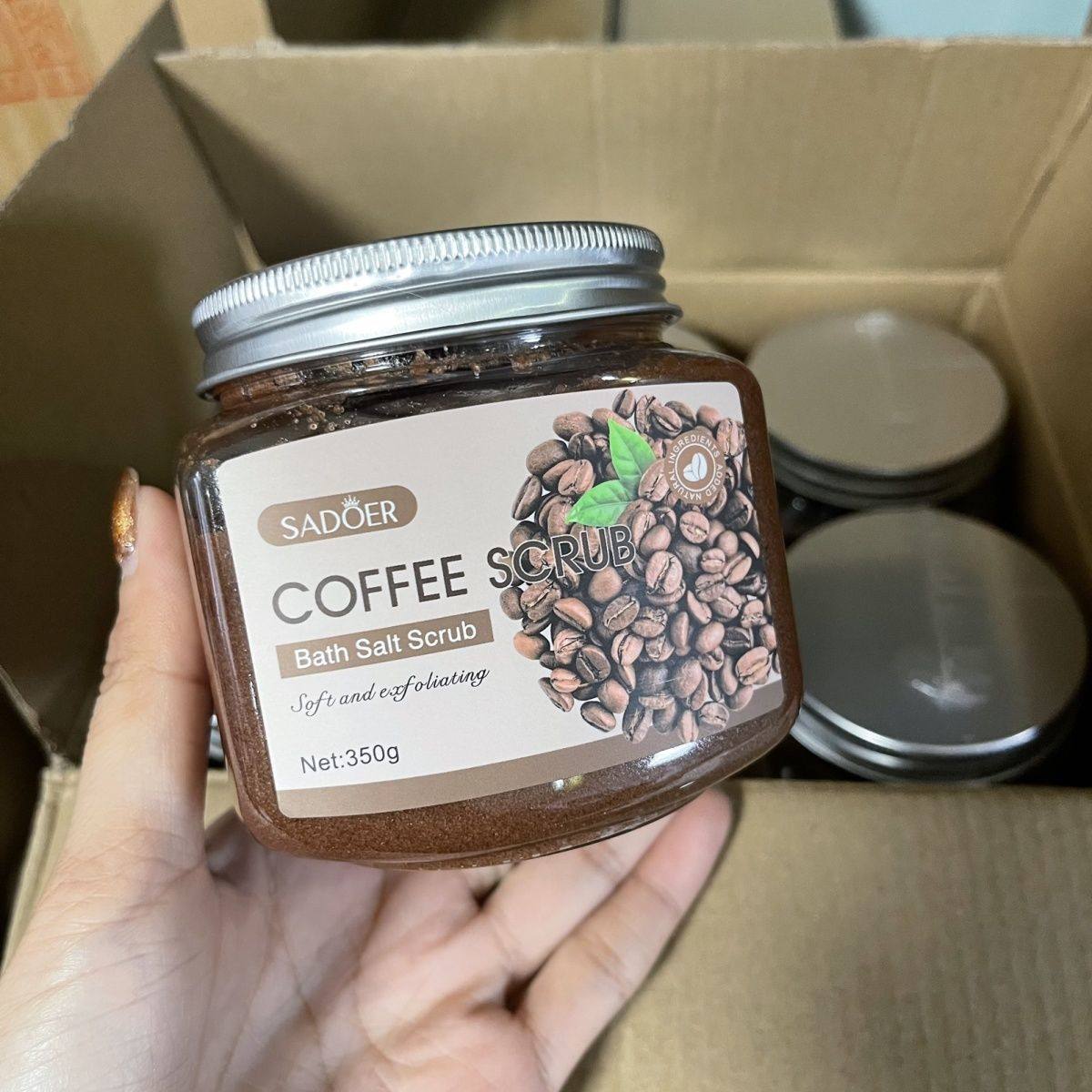 Coffee Body Scrub Exfoliating Cleanser