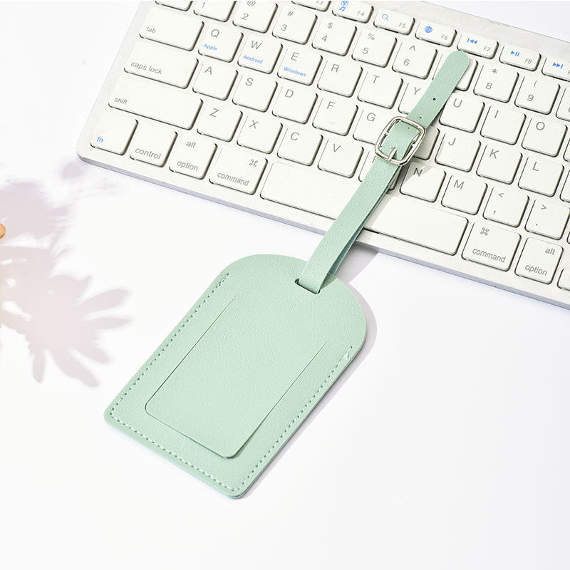 PU Leather Travel Luggage Tag