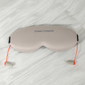3D Sleep Mask with Earplugs, Light Blocking