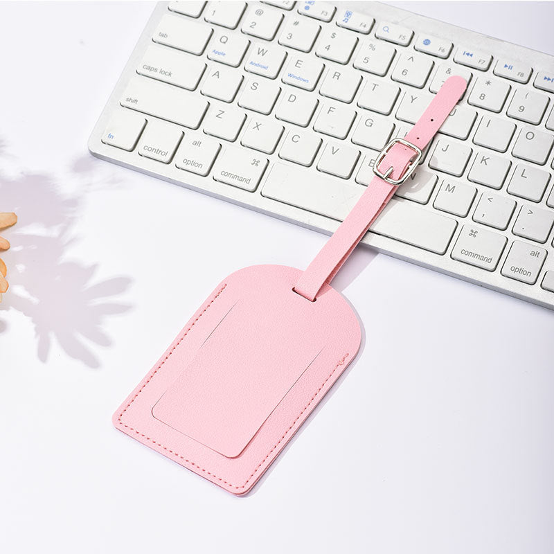 PU Leather Travel Luggage Tag