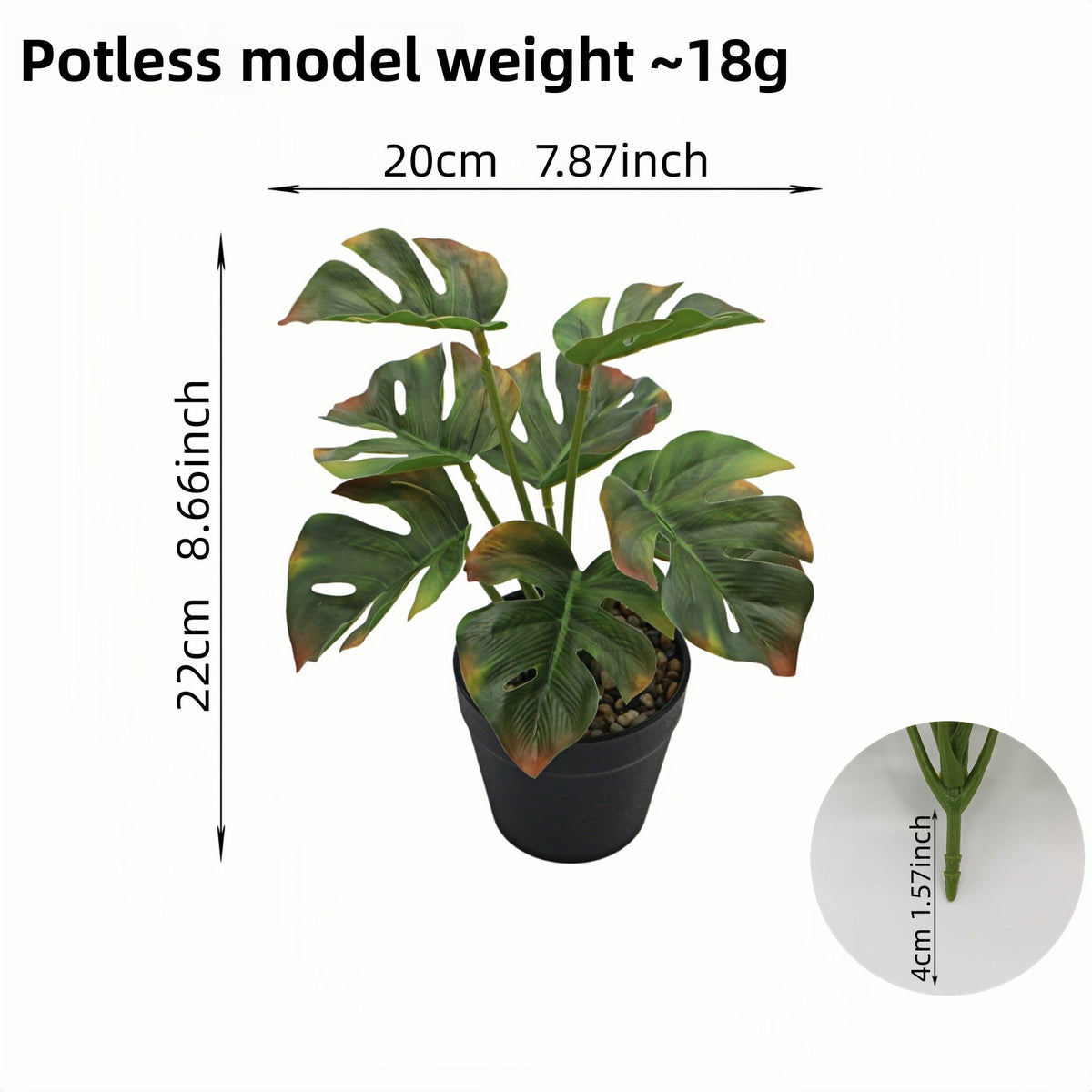 Faux Greenery Decor Set