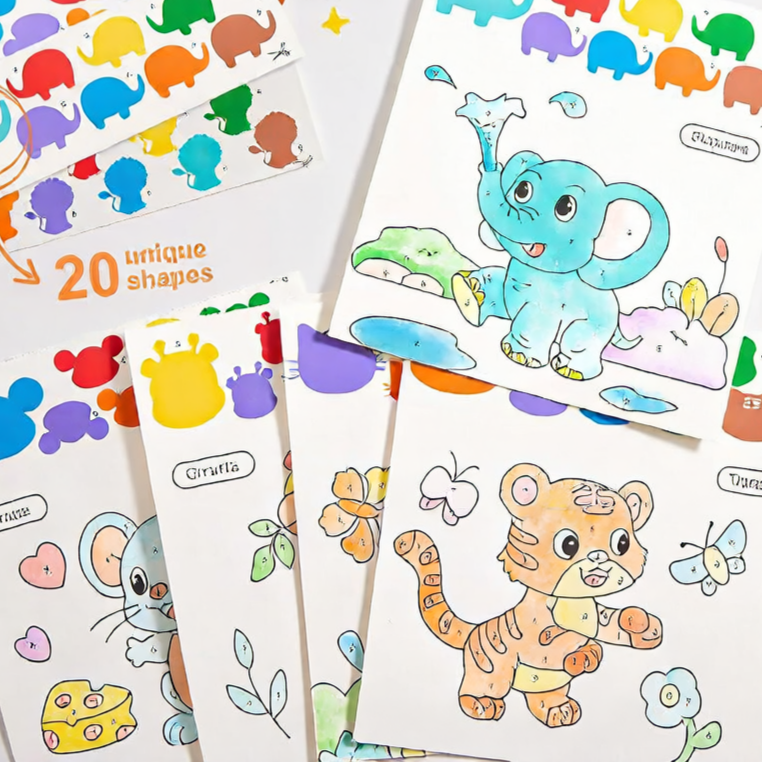Reusable Water Coloring Book for Kids