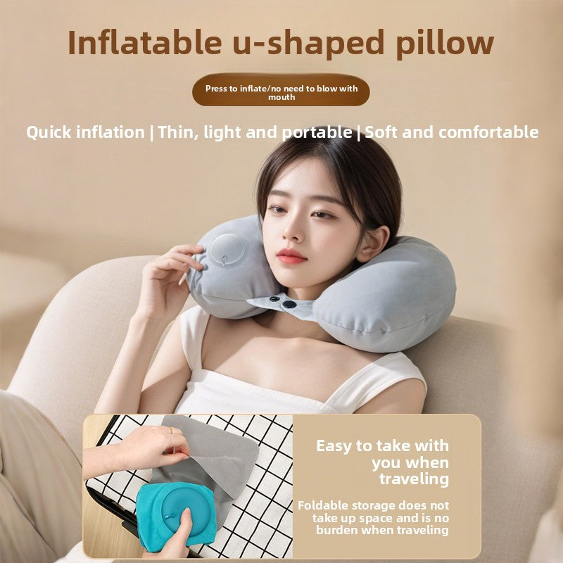 Inflatable Travel Neck Pillow