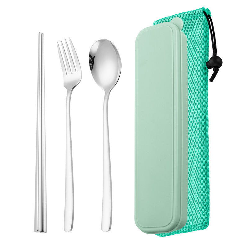 Portable Stainless Steel Tableware Set