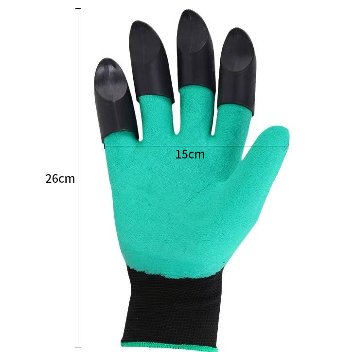 Claw Gardening Gloves with Latex Grip