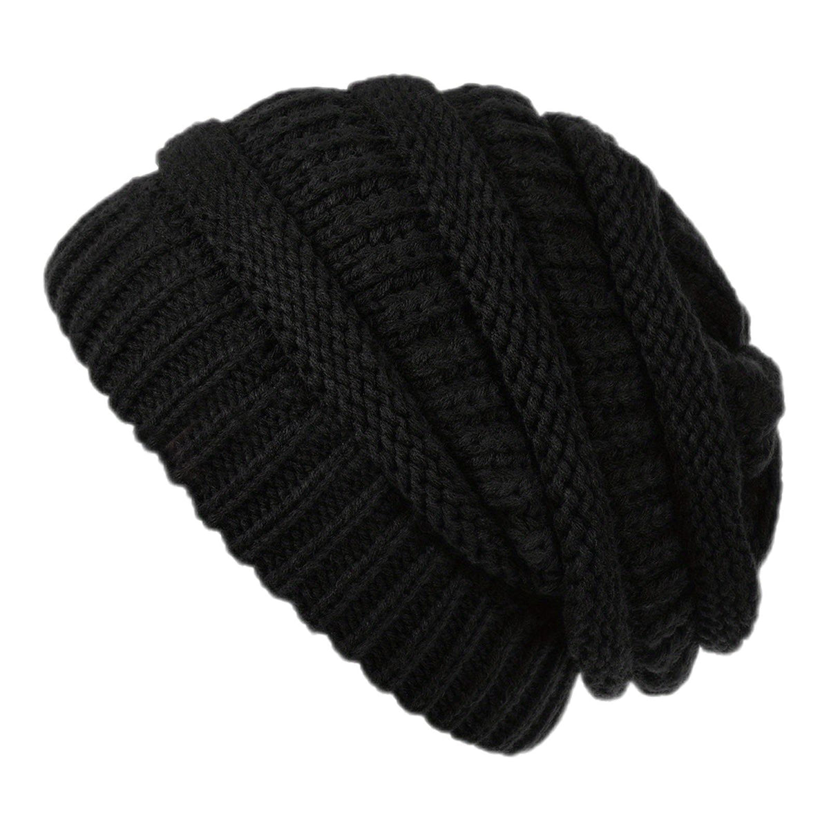 Elastic Knitted Winter Beanie Hat
