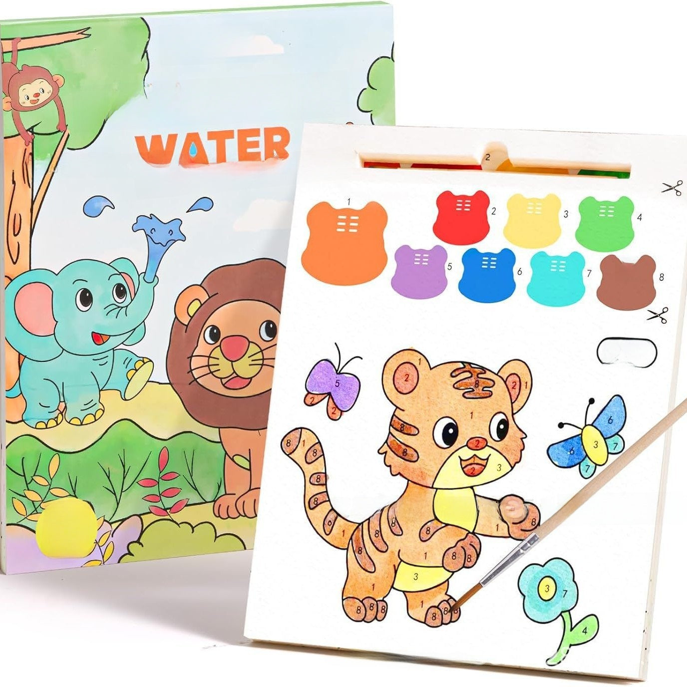 Reusable Water Coloring Book for Kids