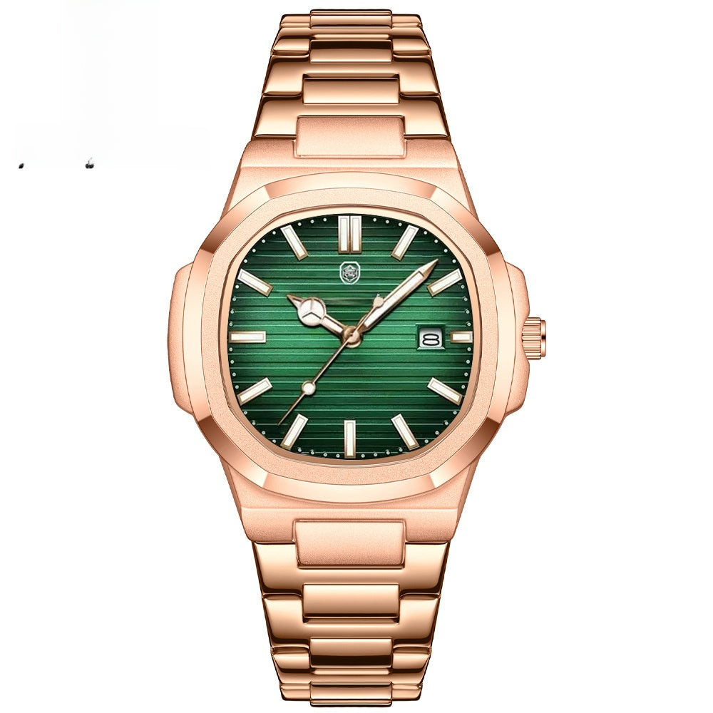 Classic Fashion Watch with Interchangeable Straps