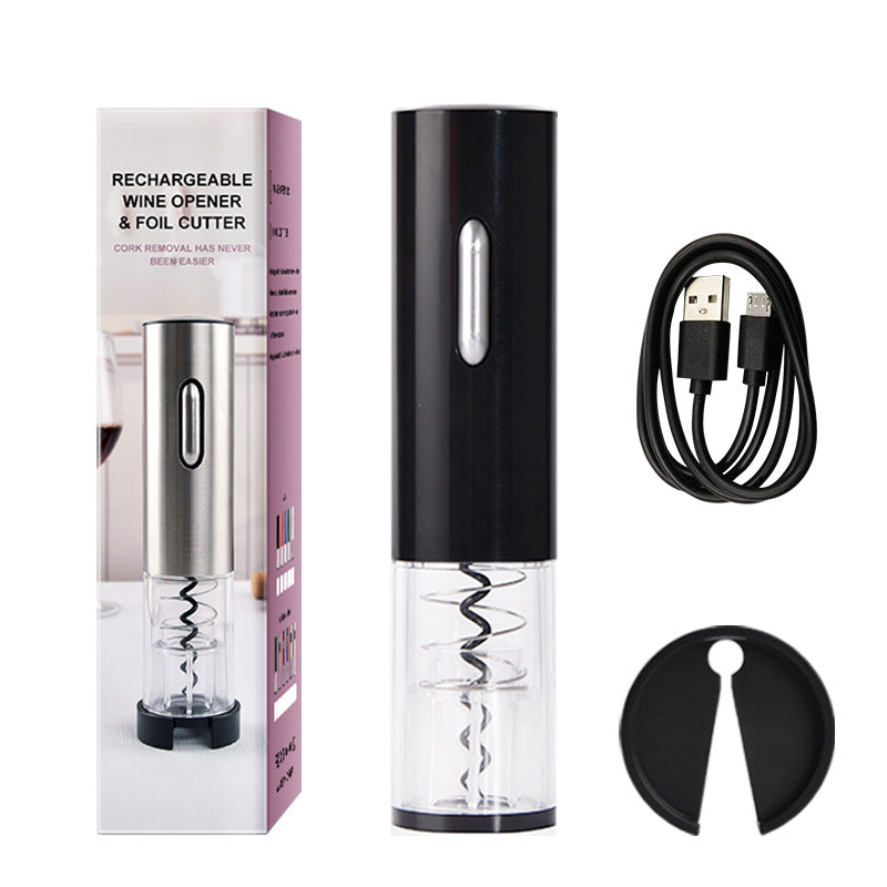Cordless Electric Wine Opener Set