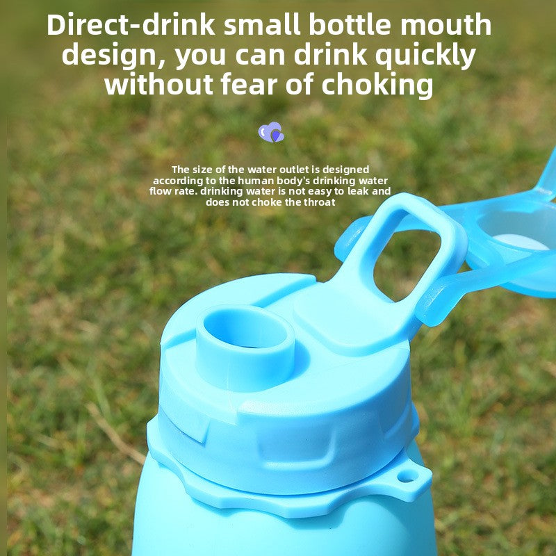 Collapsible Silicone Travel Water Bottle