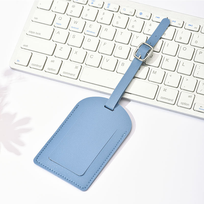 PU Leather Travel Luggage Tag