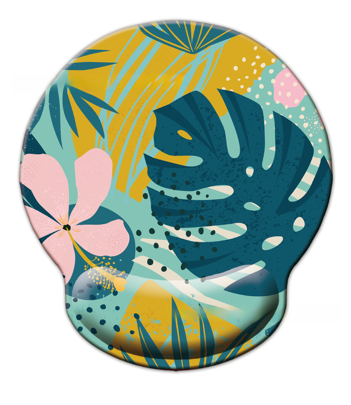 Memory Foam Mouse Pad & Wrist Rest Set