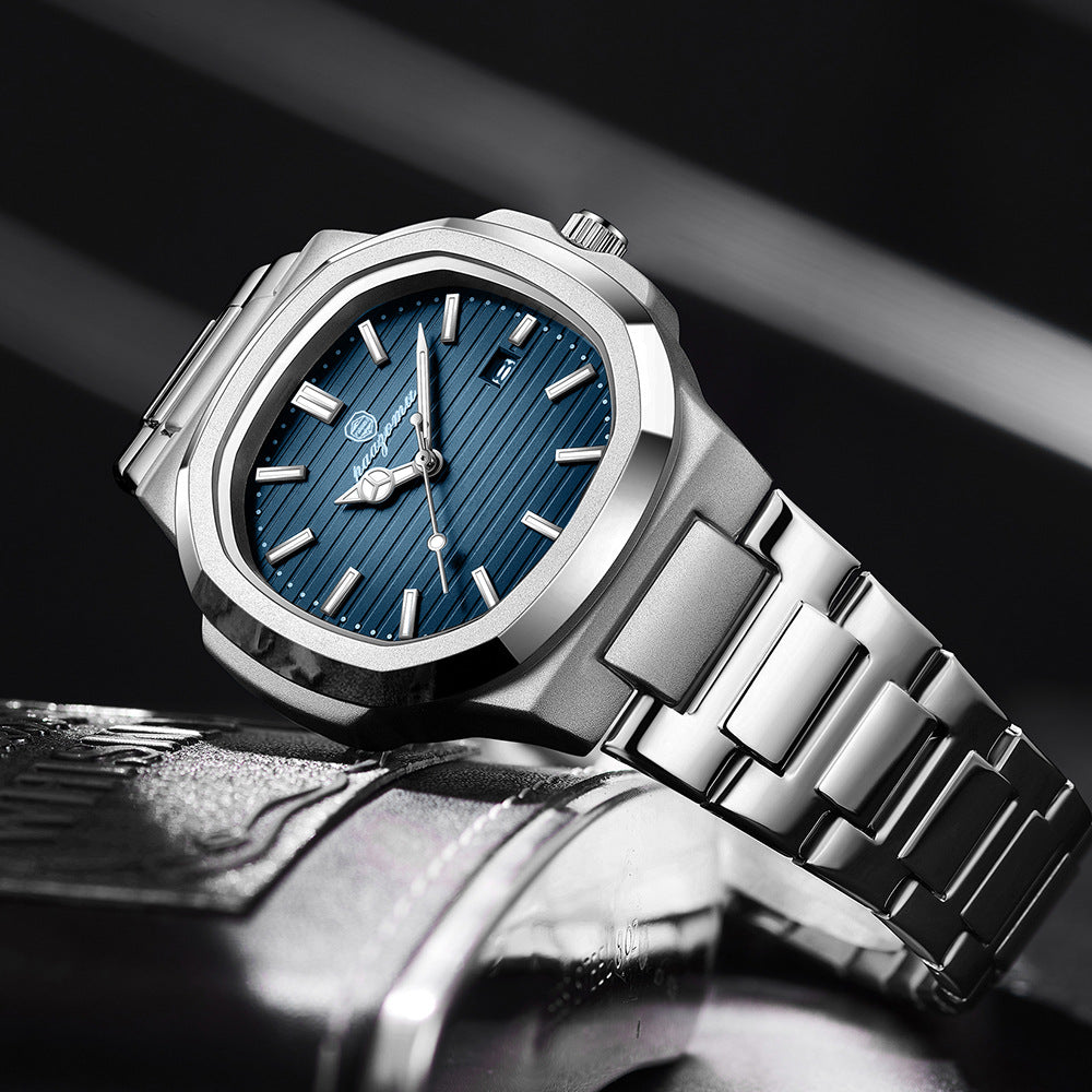 Classic Fashion Watch with Interchangeable Straps