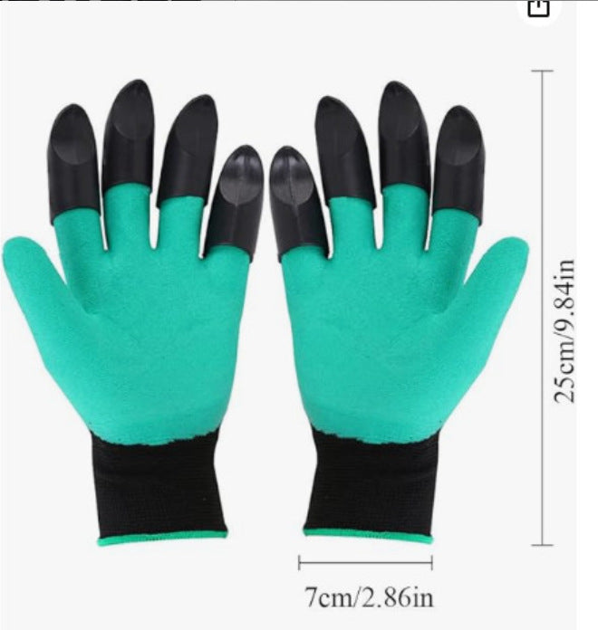 Claw Gardening Gloves with Latex Grip