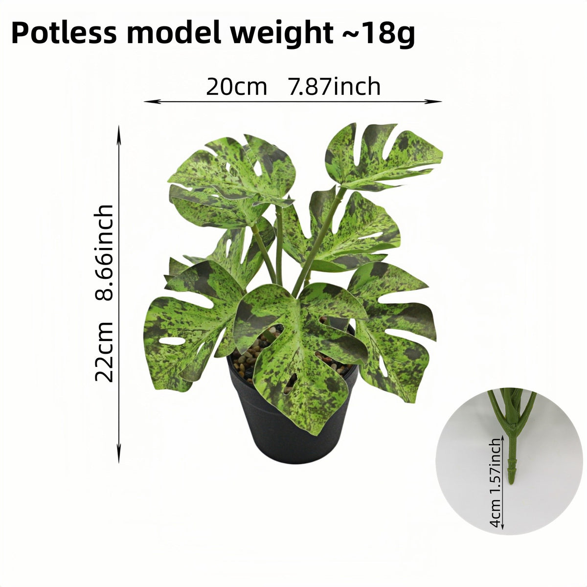 Faux Greenery Decor Set