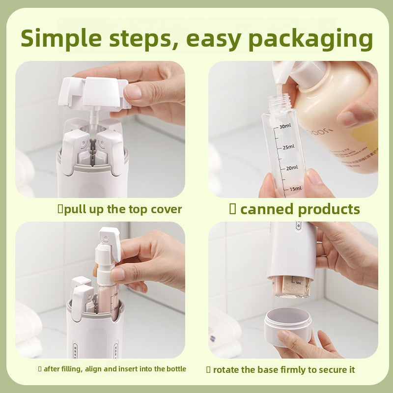 Refillable Travel Bottles Set