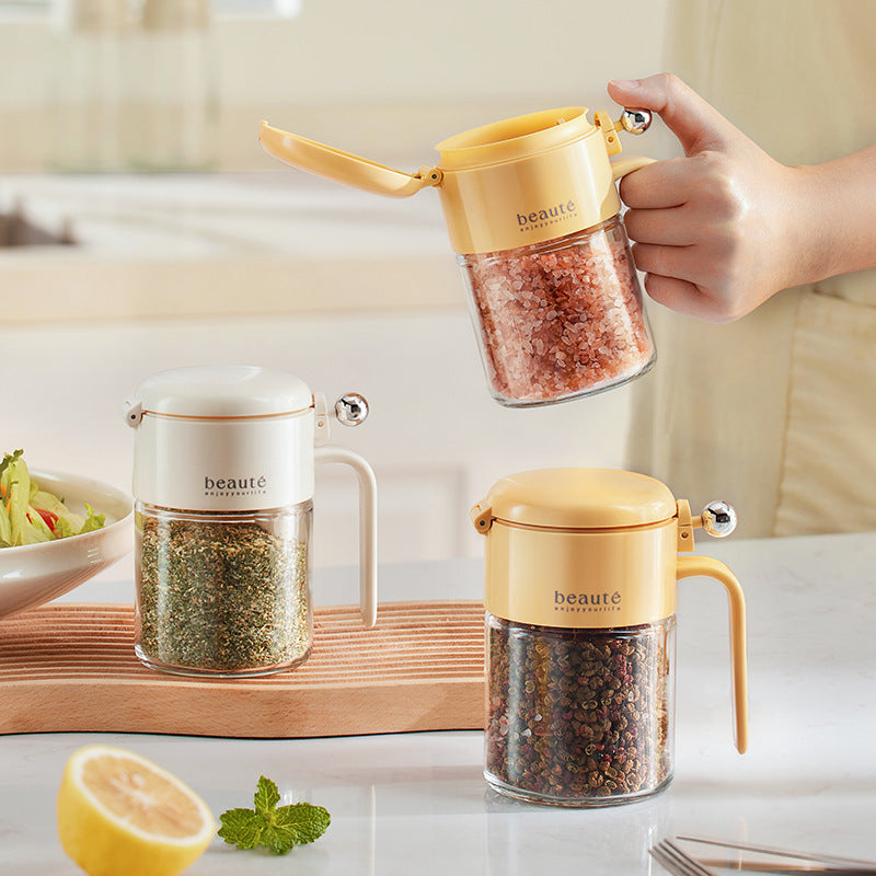 Stackable Spice Jar Set with Labels