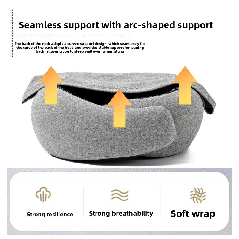 Memory Foam U-Shaped Travel Neck Pillow