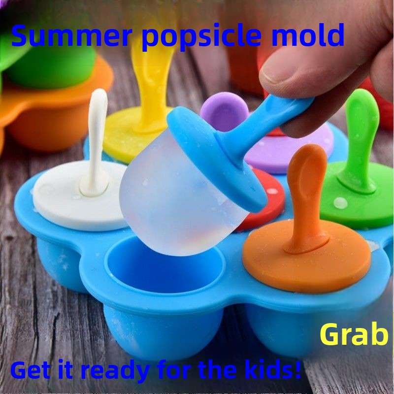 Manual Ice Mould & Popsicle Set